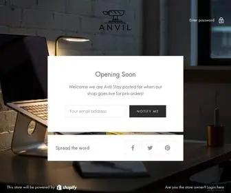 Anvilwatches.com(Anvil Watches) Screenshot