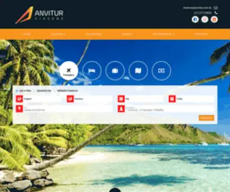 Anvitur.com.br(Viagens) Screenshot