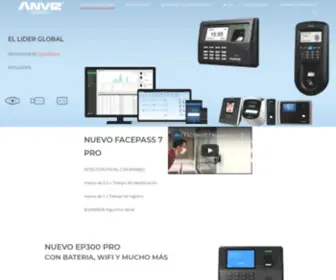 Anviz.com.ar(Anviz Argentina) Screenshot