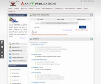 AnvPublication.org( Home Page) Screenshot