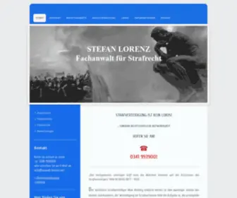 Anwalt-Lorenz.net(Anwalt in Leipzig mit über 20 Jahren Berufserfahrung) Screenshot