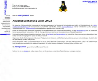 Anwaltsbuchhaltung.de(RENO Pölkner Systeme GmbH) Screenshot