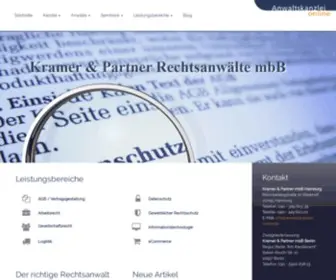 Anwaltskanzlei-Online.de(Kramer) Screenshot
