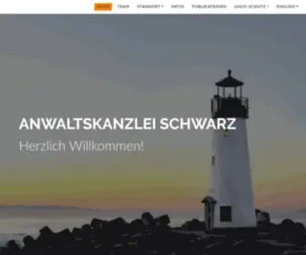 Anwaltskanzlei-SChwarz.ch(Rechtsanwalt in Zürich) Screenshot