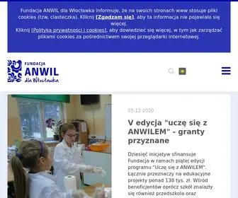 Anwildlawloclawka.pl(Fundacja Anwil) Screenshot