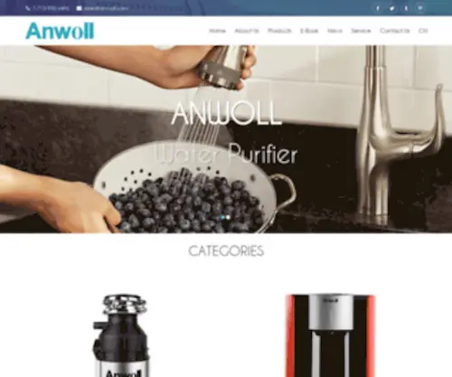 Anwoll.com(ANWOLL CONTROLS) Screenshot