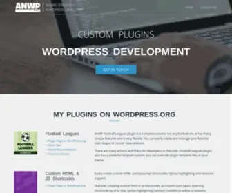 ANWP.pro(WordPress Plugin Development) Screenshot