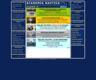 ANW.pl(Licencjonowana Szkoła Żeglarstwa Organizujemy kursy na patenty) Screenshot