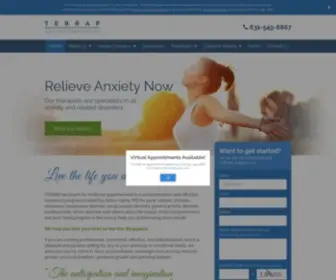 Anxietyandpanic.com(TERRAP Anxiety Treatment) Screenshot