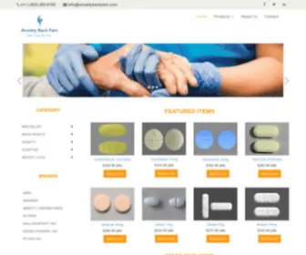 Anxietybackpain.com(Buy Oxycodone 30mg Online) Screenshot