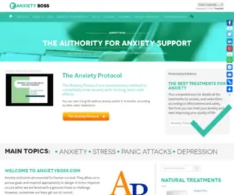 Anxietyboss.com(Anxiety Boss) Screenshot