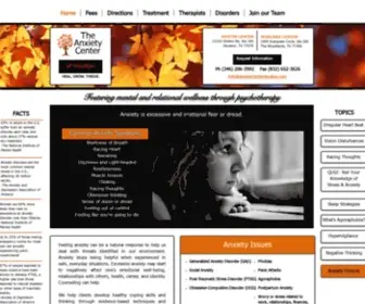 Anxietycenterhouston.com(Anxiety Center Houston Therapist Counselor) Screenshot