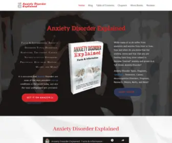 Anxietydisorderexplained.com(Anxiety Disorder) Screenshot