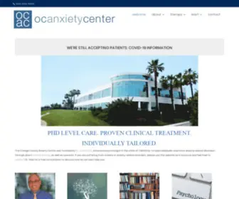 Anxietyresearchcenter.com(OC Anxiety Center) Screenshot