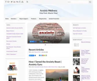 Anxietywellness.org(InMotion Hosting) Screenshot