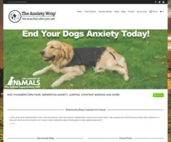 Anxietywrap.com(The Anxiety Wrap) Screenshot