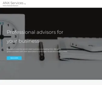 Anxservice.nl(Webhosting) Screenshot