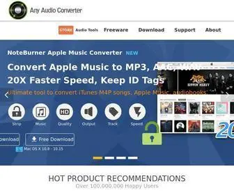 Any-Audio-Converter.com(Any Audio Converter) Screenshot