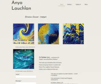 Anyalauchlan.com(Anya lauchlan) Screenshot