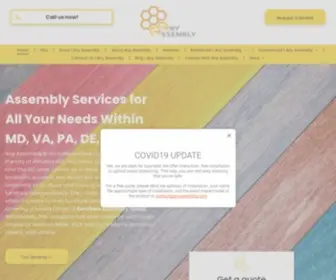 Anyassembly.com(Assembly & Installation Services In the D.C) Screenshot