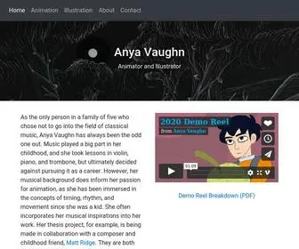 Anyavaughn.com(Anya Vaughn) Screenshot