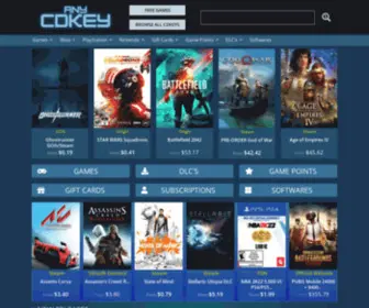 AnyCDkey.com(Price Compare Games Cheapeast CD Keys) Screenshot