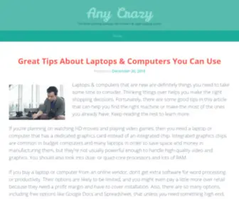 Anycraze.com(Magic the gathering cards at AnyCraze magic cards and other trading cards including mtg and yugioh) Screenshot