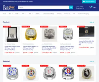 Anycustoms.com(Custom Championship Rings) Screenshot