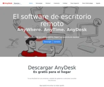 Anydeskla.com(AnyDesk) Screenshot