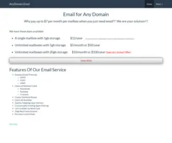 AnyDomain.email(AnyDomain email) Screenshot