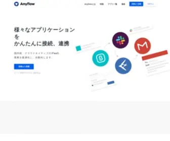 Anyflow.jp(Apiを活用し、人の時間を創る) Screenshot