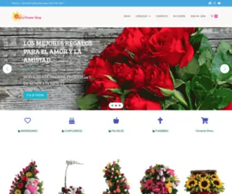 Anyflowershop.com(ARREGLOS FLORALES EN EL SALVADOR) Screenshot