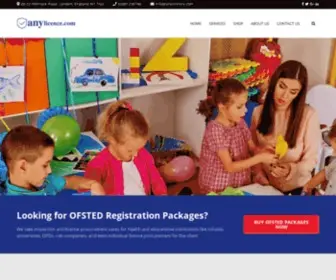Anylicence.com(Any Licence) Screenshot