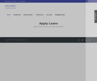 Anyloans.in(Best Loan Agent in Hyderabad) Screenshot