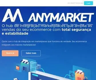 Anymarket.com.br(Hub de Integra) Screenshot
