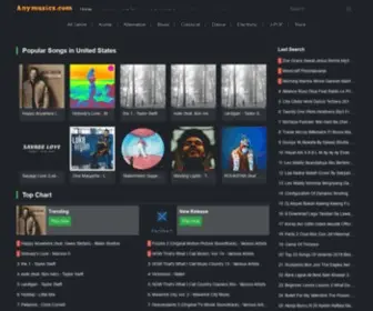Anymusics.com(Gratis MP3 Downloadens in Netherlands) Screenshot