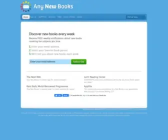 Anynewbooks.com(Any New Books) Screenshot