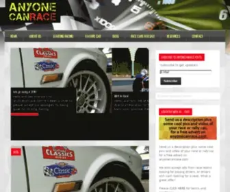 Anyonecanrace.com(Anyone Can Race) Screenshot