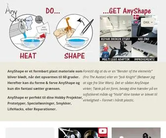 Anyshape.dk(”) Screenshot