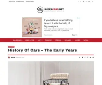 Anythingaboutcars.com(Concise History of Cars) Screenshot