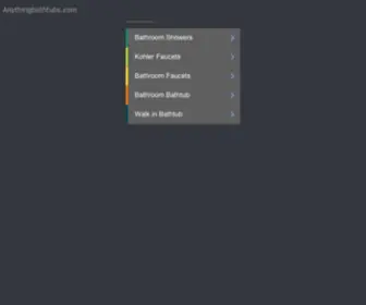 Anythingbathtubs.com(Discount Whirlpool Tubs or Free Standing Jetted Air Baths at Anything Bathtubs) Screenshot