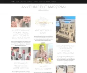 Anythingbutmarzipan.com(Anything But Marzipan) Screenshot