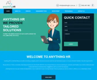 Anythinghr.com.au(Anything Hr) Screenshot