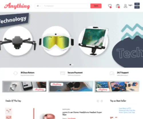 Anythingonlineshop.com(Online Store) Screenshot