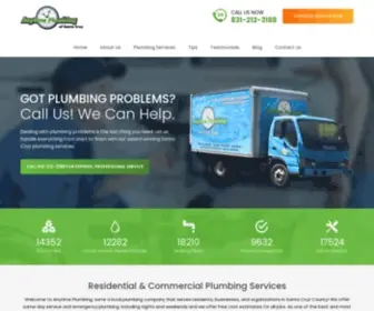 Anytimeplumbing.net(Anytime Plumbing) Screenshot