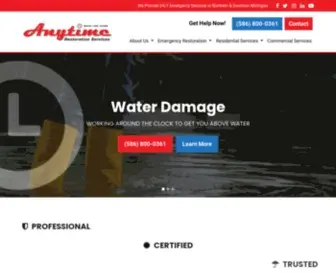 Anytimerestorationservices.com(Anytimerestorationservices) Screenshot