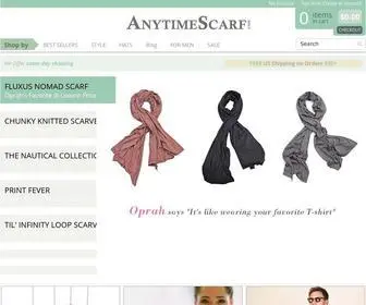 Anytimescarf.com(Fluxus Nomad Scarf) Screenshot