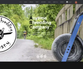 Anytimeshreddingcompany.com(Anytime Shredding Company) Screenshot