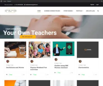 Anytimeteacher.com(Your Teacher with you) Screenshot