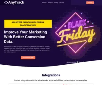 Anytrack.io(#1 Conversion Tracking Software) Screenshot